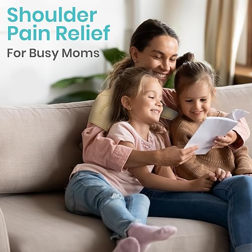 Miniatura 2 de Vive - Soporte estabilizador de hombro, funda de compresión para recuperación de lesiones de manguito rotador, artritis, esguinces, luxación,