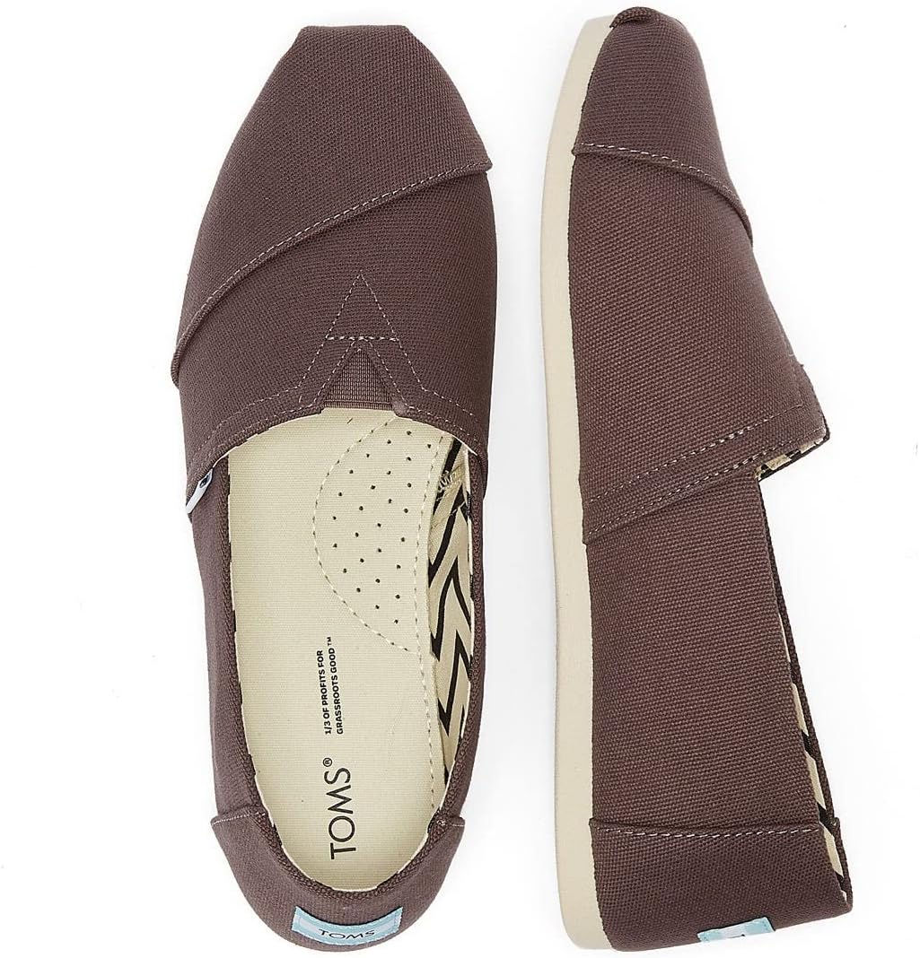 Toms Women's Alpargata Espadrille Loafer Flat, Grey, 10 - Image 3