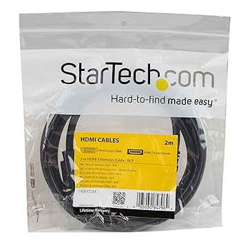Amazon | StarTech.com HDMI 延長ケーブル/2m/ハイスピード HDMI