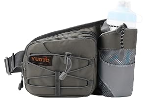 Multi-Purpose Waist Pack with Bottle Holder for Hydration on the Go
