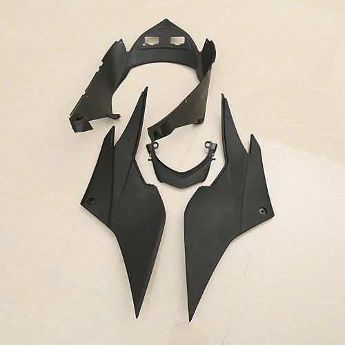 Miniatura 9 de XFMT Juego de carrocería de carenado de plástico ABS blanco sin pintar para motocicleta, compatible con KAWASAKI Ninja 250R 2008-2012