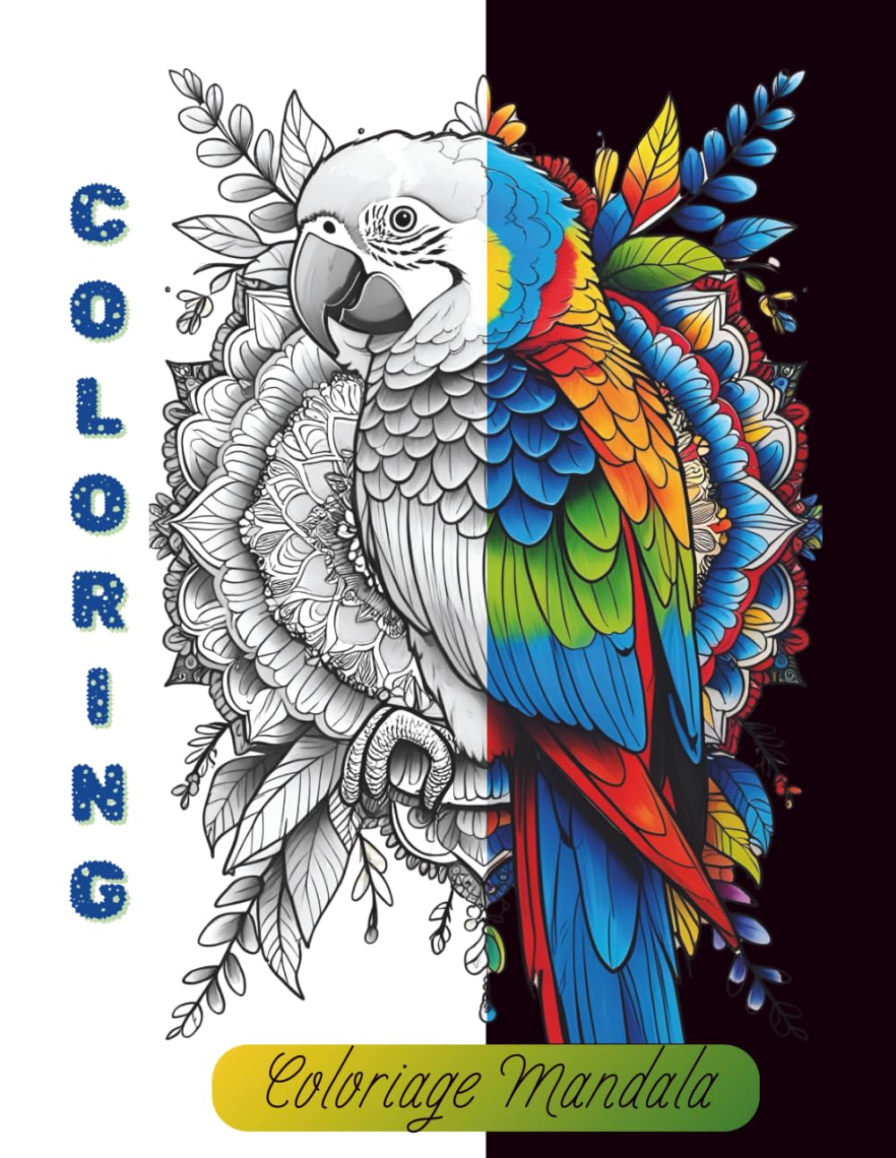 Coloriage mandala adulte pour se détendre le soir après le travail