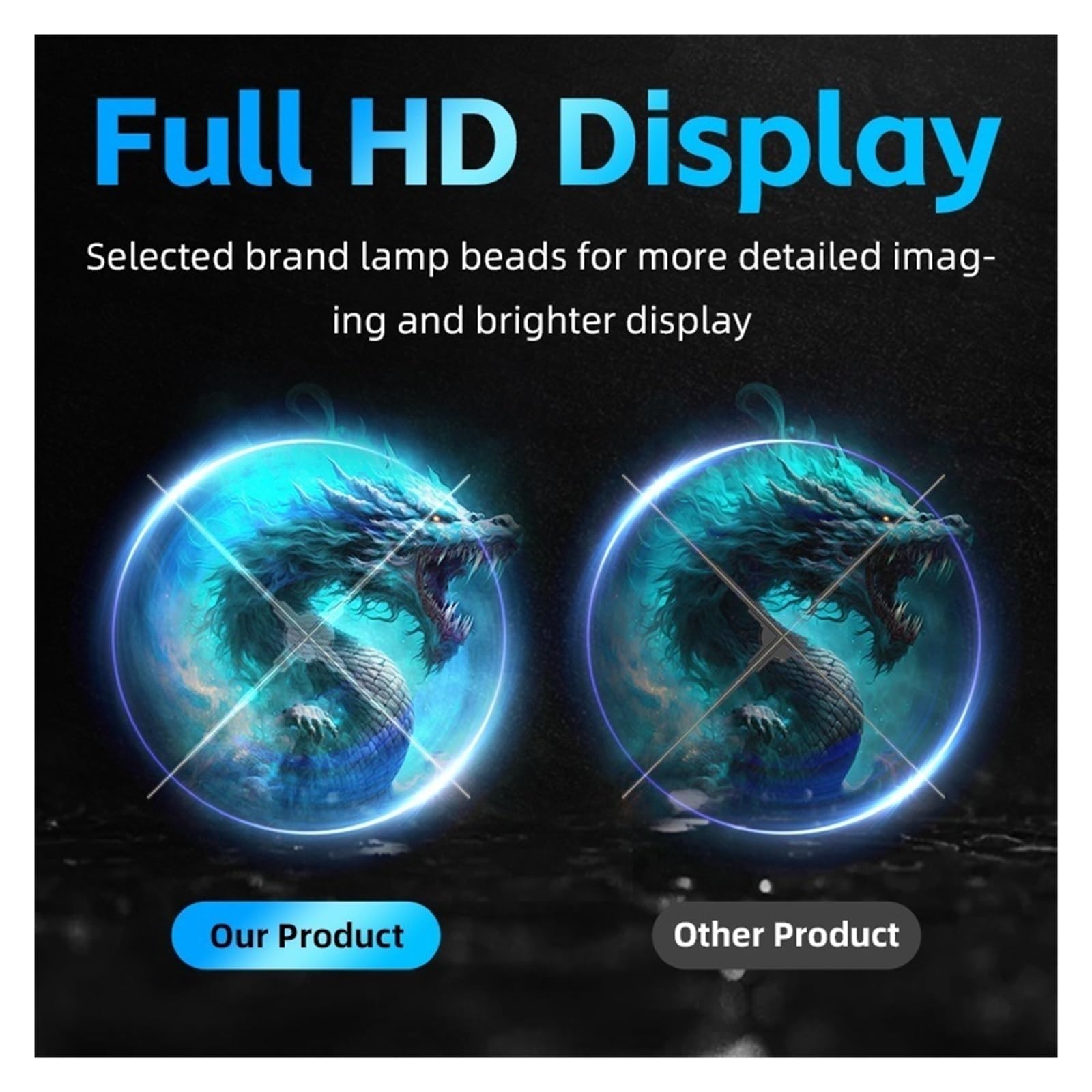 Wentylator z hologramem 3D, 50CM HD 3D Hologram Projektor Reklama Wyświetlacz Fan Wifi LED Pływający Znak Gracz Sklep Impreza