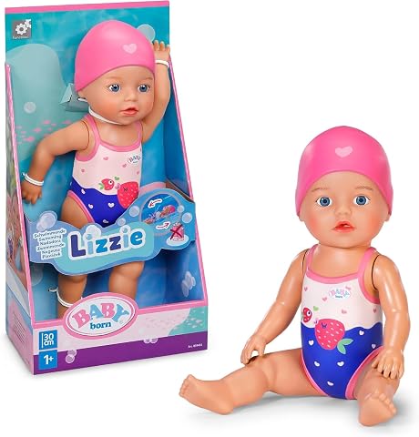 Zapf Creation Baby born 30cm Yüzen Bebek Lizzie, Oyuncak