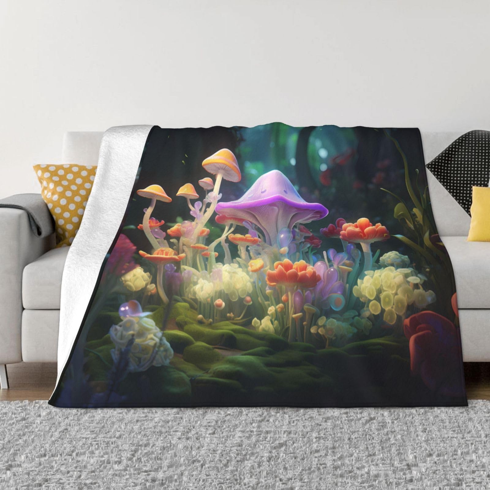 Couverture douce en micro polaire de luxe toutes saisons PHAYAH