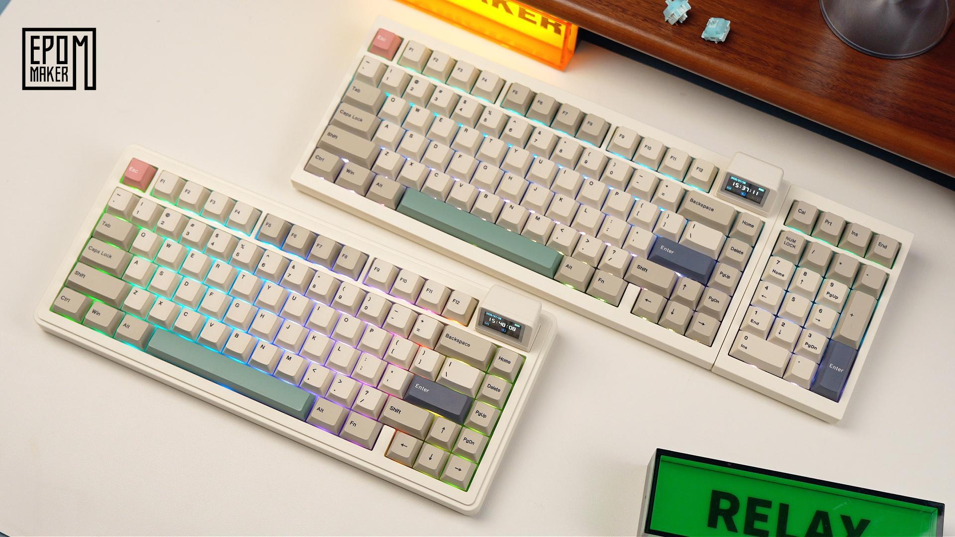Amazon.com: EPOMAKER RT82 Wireless Mechanical Keyboard with Screen