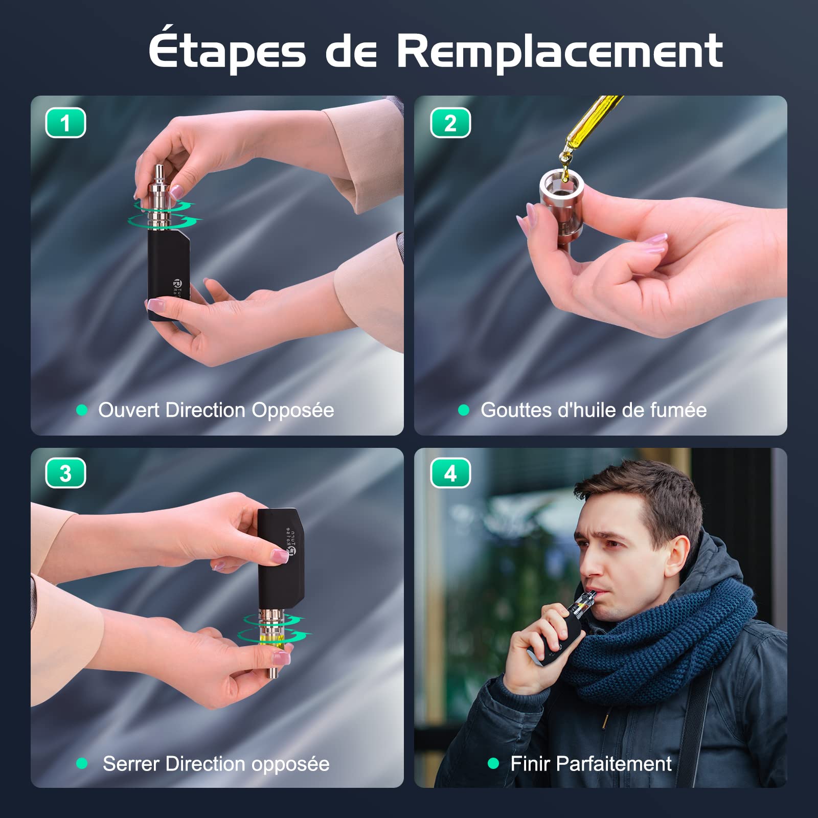 elfbar nachfüll pod läuft aus Batterie cigarette électronique pas chère, batterie e-cigarette pas chère