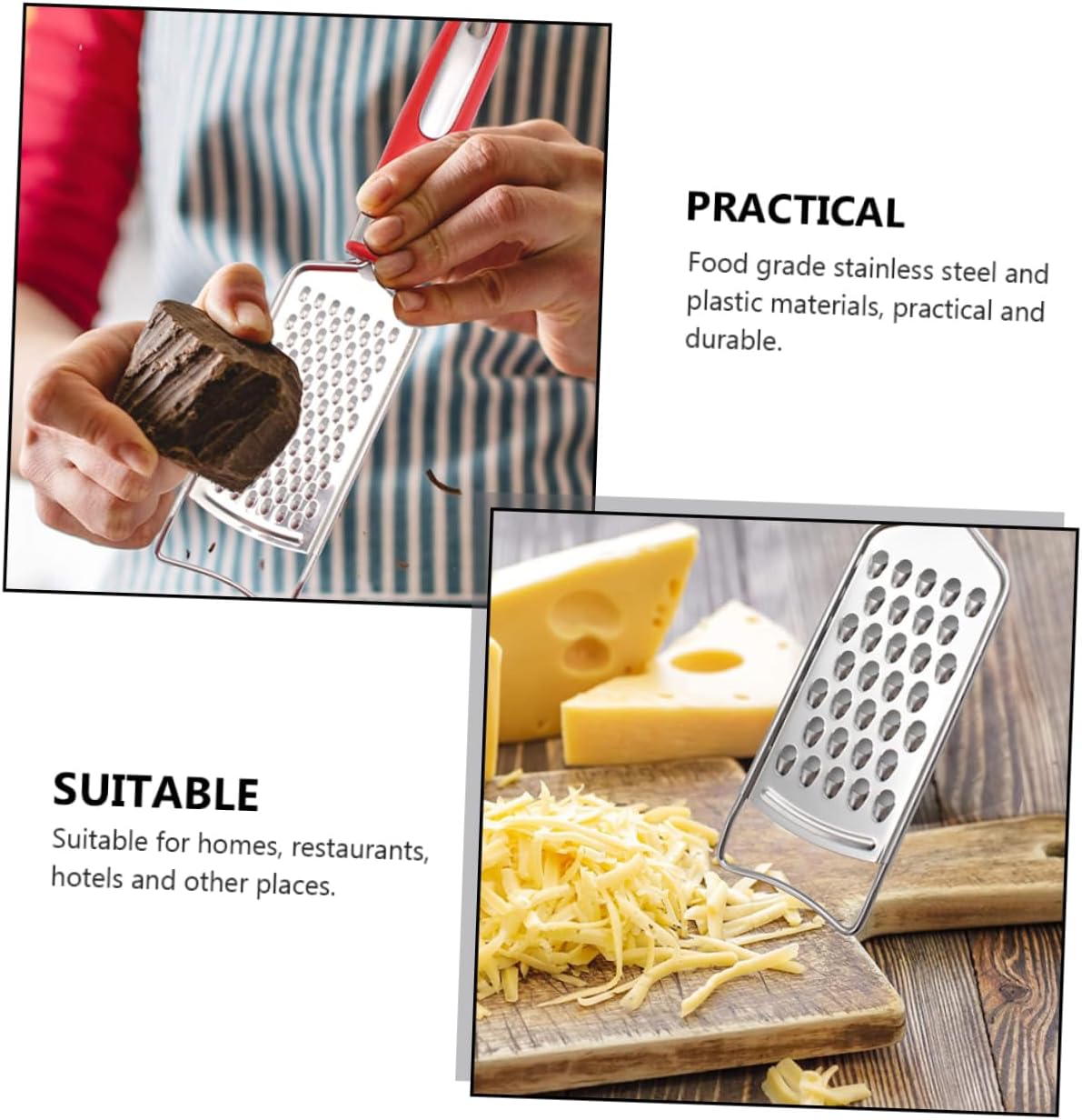 Ciieeo Melon Cheese Grater Stainless Steel Vegetable Shredder Wavy Cutter Potato Peeler Garlic Mincer Kitchen Utensils