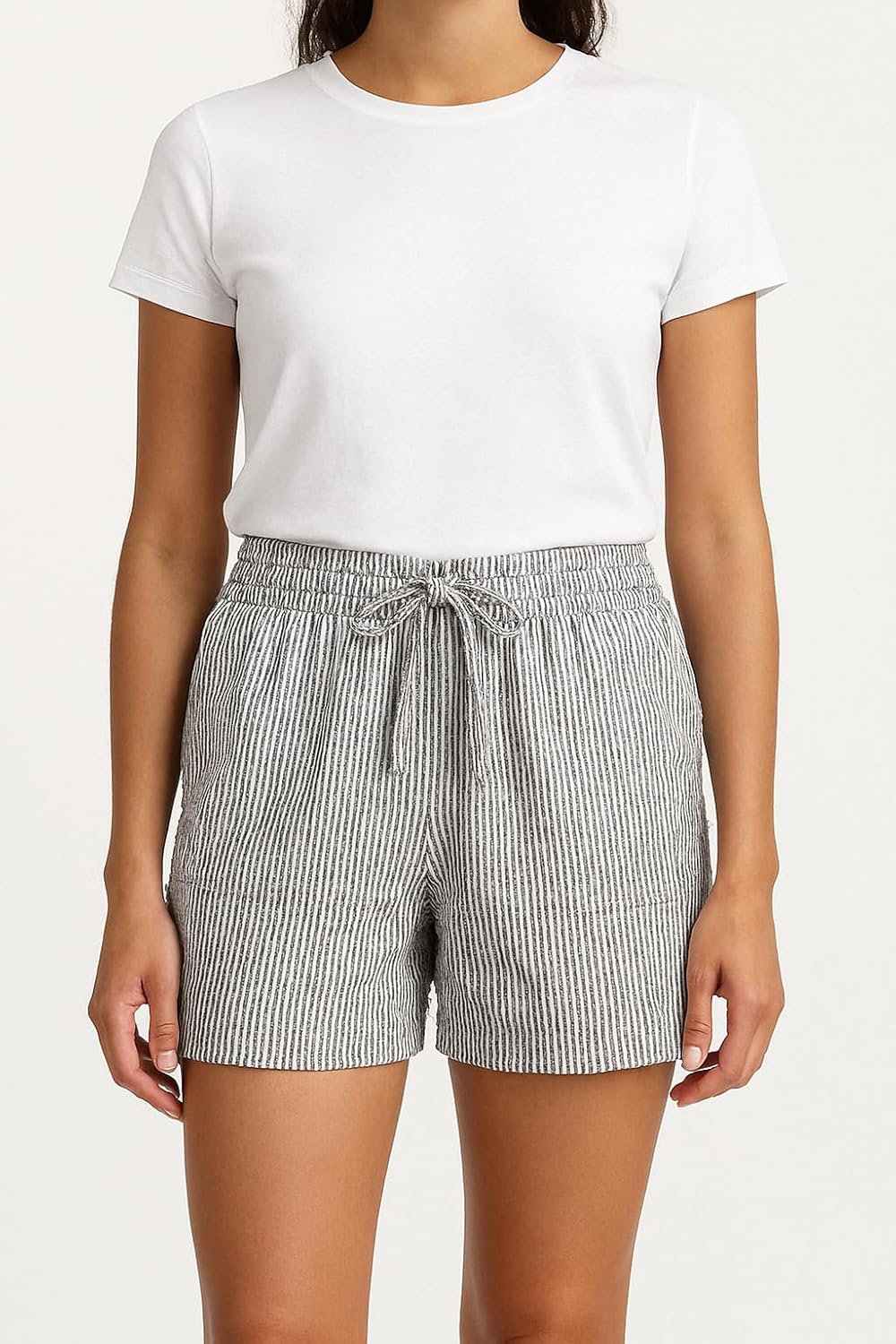 J.Crew Mercantile Women's Short Sleeve Fine-Rib Cotton Tee - Image 2