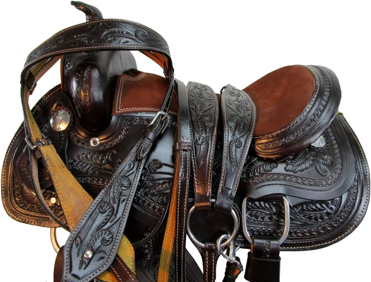 Orlov Hill Leather Co Hand Made Western Kids Saddle 10 12 13 Pleasure Youth Barrel Racing Trail Tack SQHB
