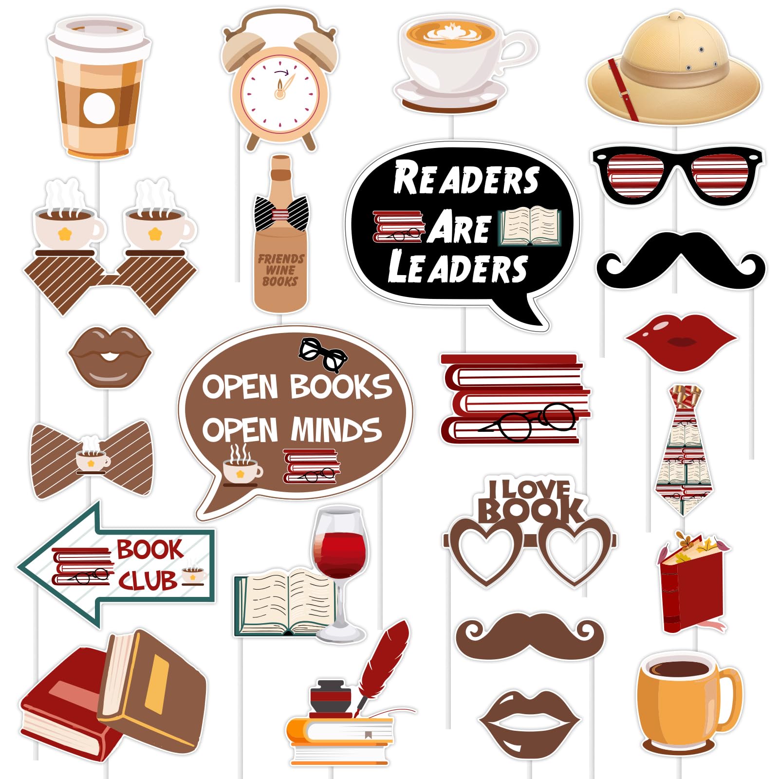 Décoration d'anniversaire Sursurprise pour amoureux de livres : animez votre bibliothèque en fête