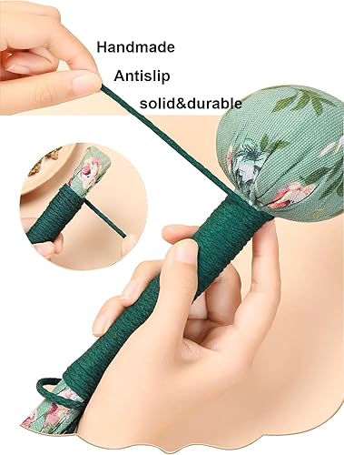 Miniatura 6 de Martillo de ajenjo herramienta de masaje meridiano de mano, adecuado para hombros, espalda, piernas, herramientas de masaje para todo el cuerpo