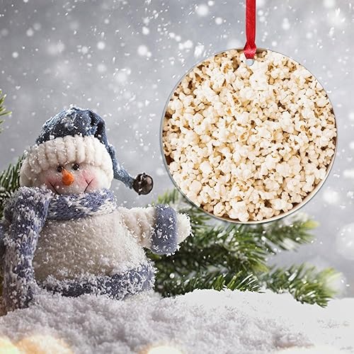 Miniatura 20 de Adorno de Navidad mexicano de tortilla de maíz acrílico adornos para decoraciones de Navidad, divertidos y deliciosos adornos de decoración de árbol