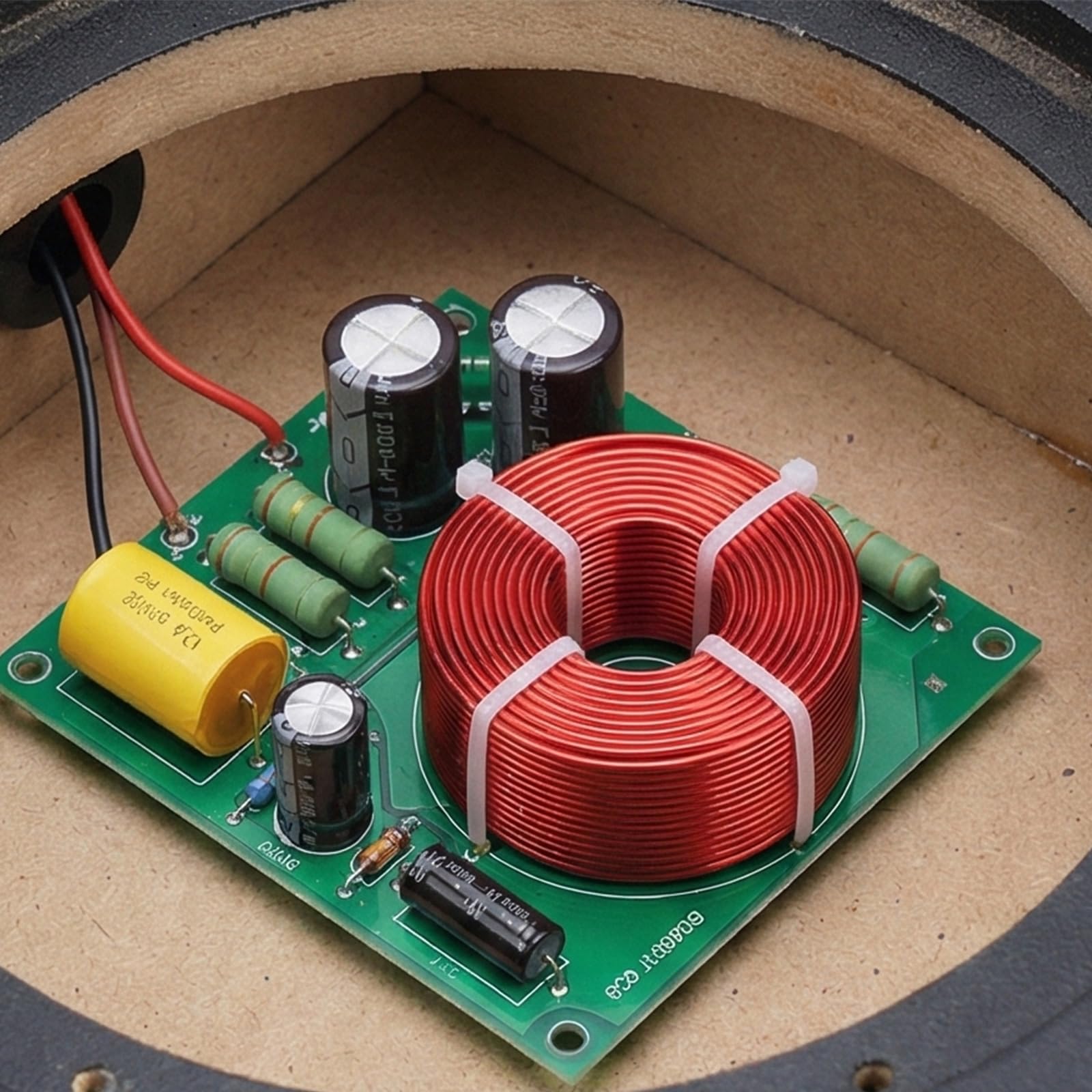 MURYE Induttore calibrato preciso del rame di 1.0mm con anima dell'aria per i sistemi uditivi di crossover con la bobina con anima dell'aria di controllo dell'errore di induttanza ±5%