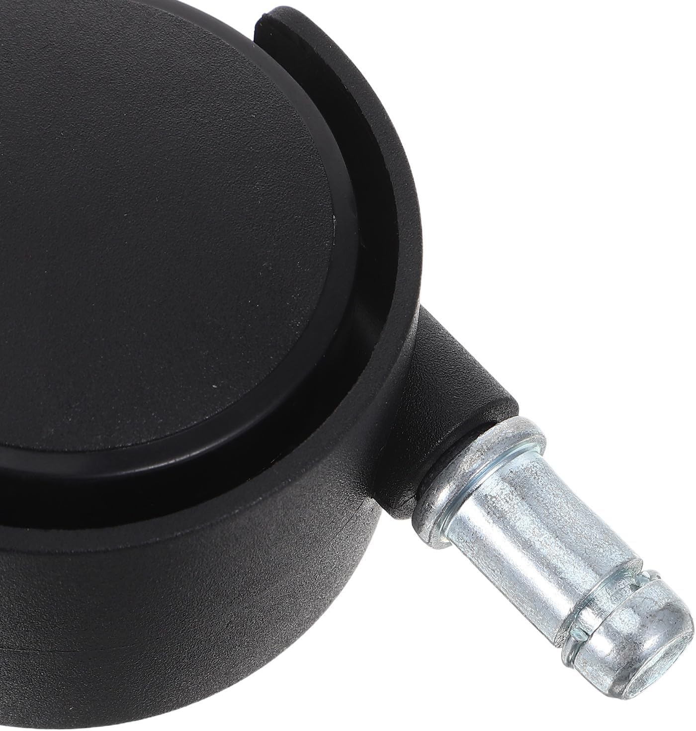 4pcs Vacuum Cleaner Replacement Wheels, Small Nylon Swivel Casters with 7/8 Inch Length Shank, Smooth Rolling and Easy Steering for Home Floor Cleaning and Small Appliances