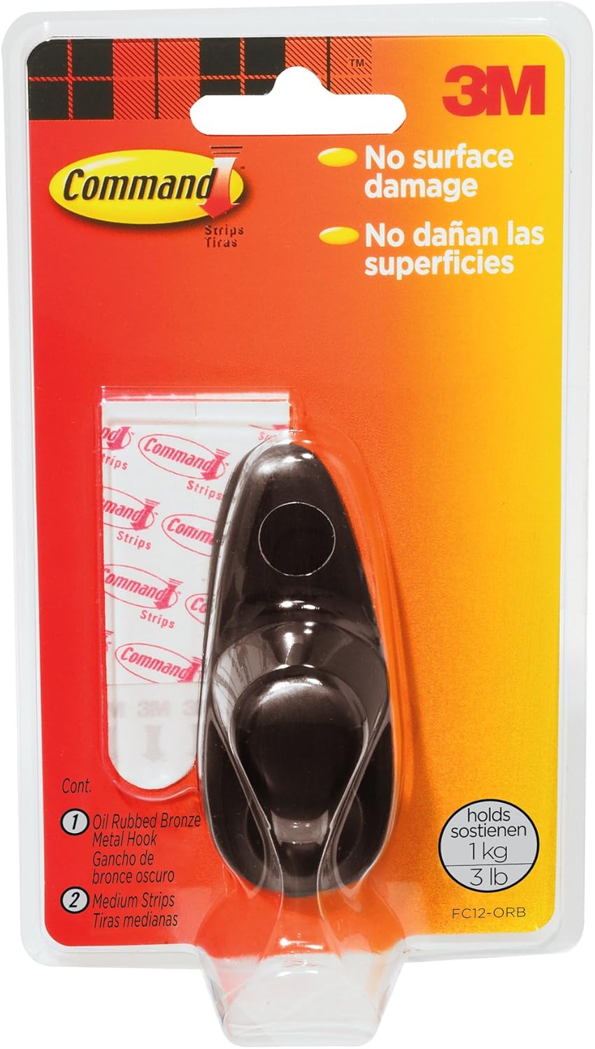 3M #FC12-AC Medium COP Command Hook