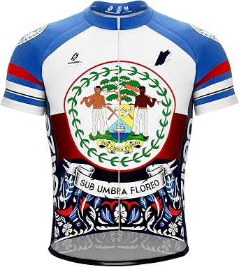 ScudoPro Country Belize Short Sleeve Cycling Jersey for Men