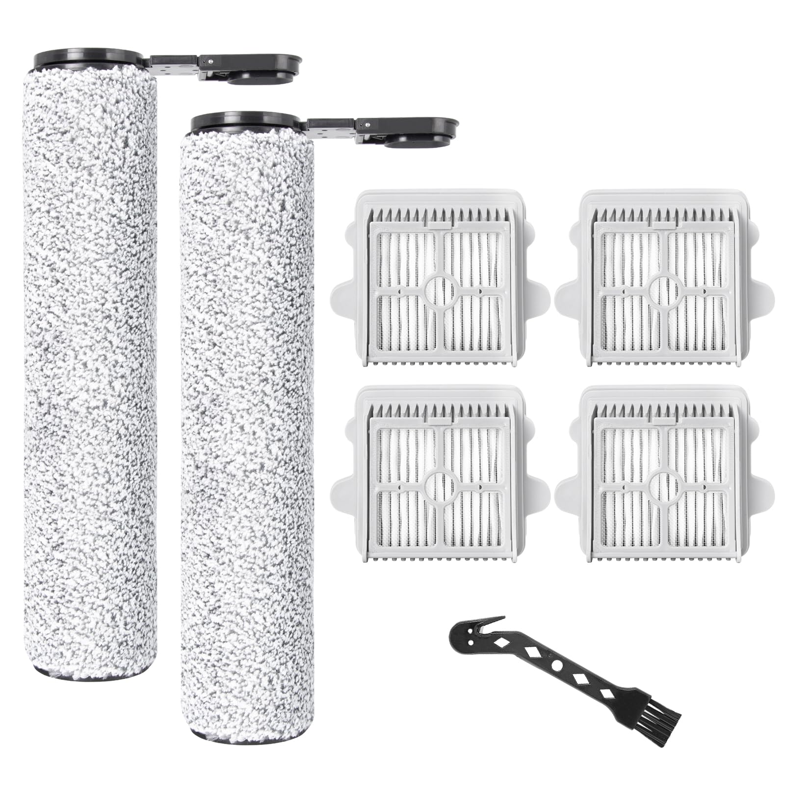 Rullo Spazzola di Ricambio e Filtro HEPA per Roborock F25 / F25 ACE/RT/LT/ALT/GT/GT Gen 2 / XT/ACE Combo/Combo/BX/Ultra/ACE Pro Aspirapolvere Accessori