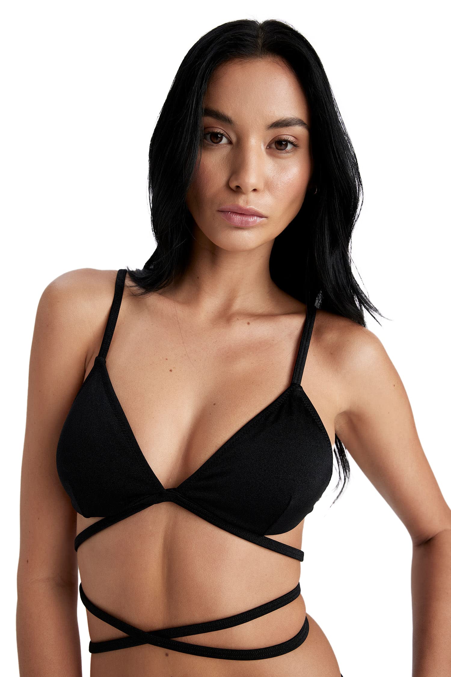 DeFacto Kadın Fall in Love Regular Fit Bikini Üstü