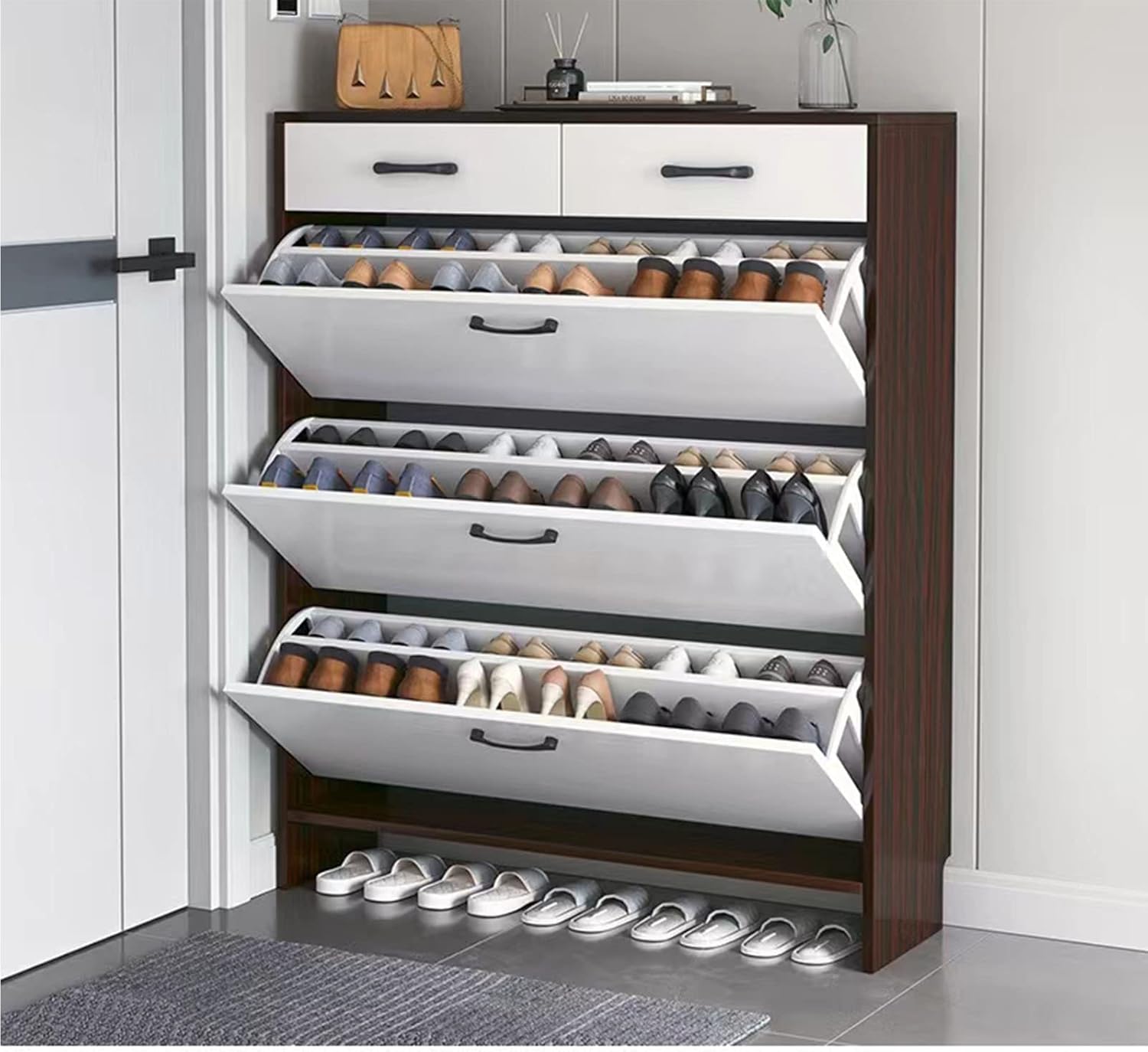 UPBEER para Zapatos, Cubo basculante Zapatero de