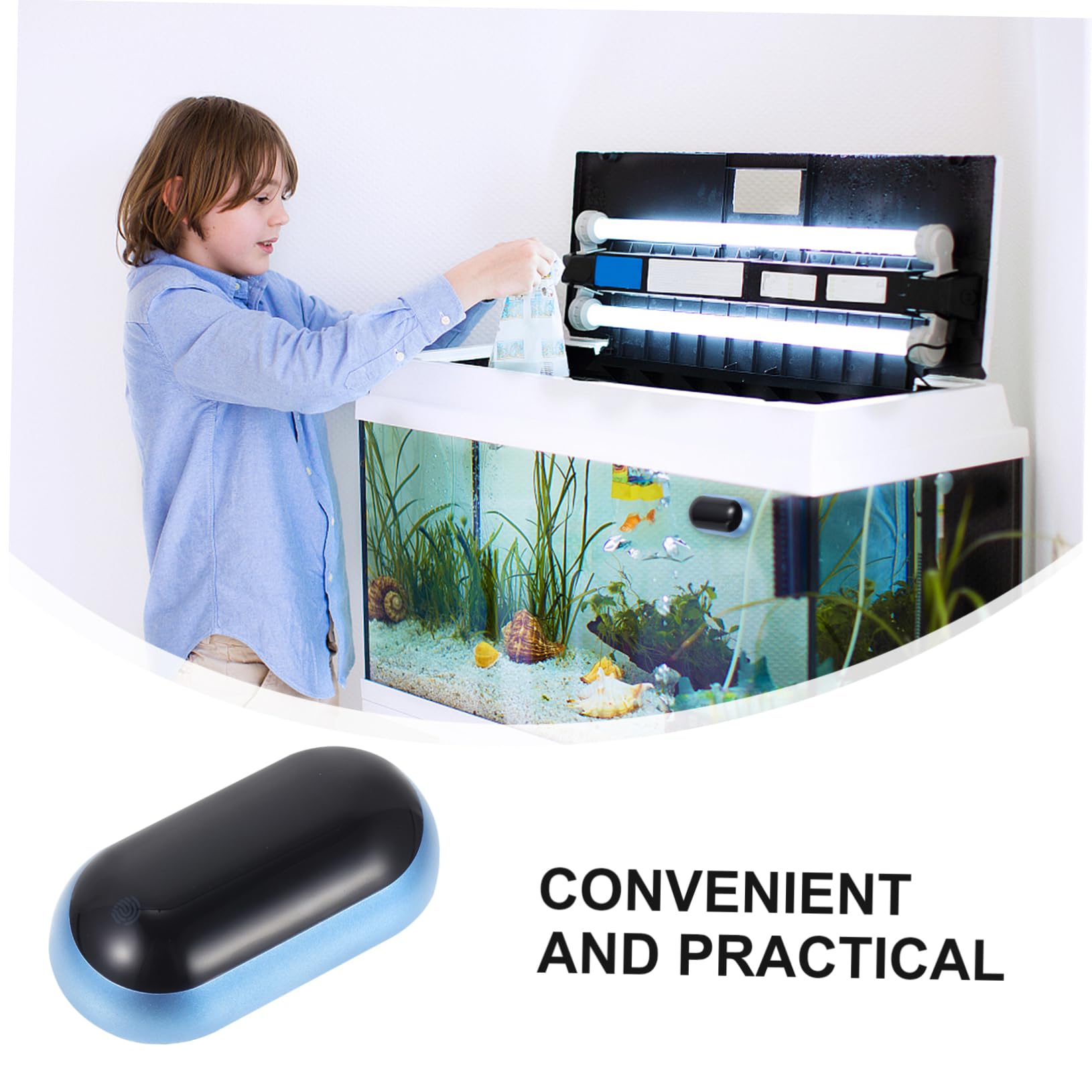 Toddmomy 3pezzi Termometro Per Acquario Con Display Lcd Misurazione Precisa Della Temperatura Per Terrari e Pesci Facile Installazione e Alta Durabilità Strumento Per Appassionati Di