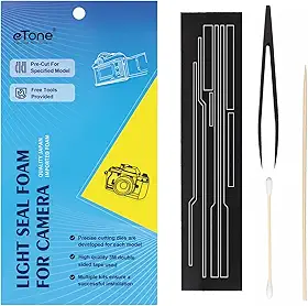 eTone Kit com 3 Unidades de Espuma de Vedação Leve para Substituição da Esponja da Câmera Pentax Me Me Super Mg Mv1.