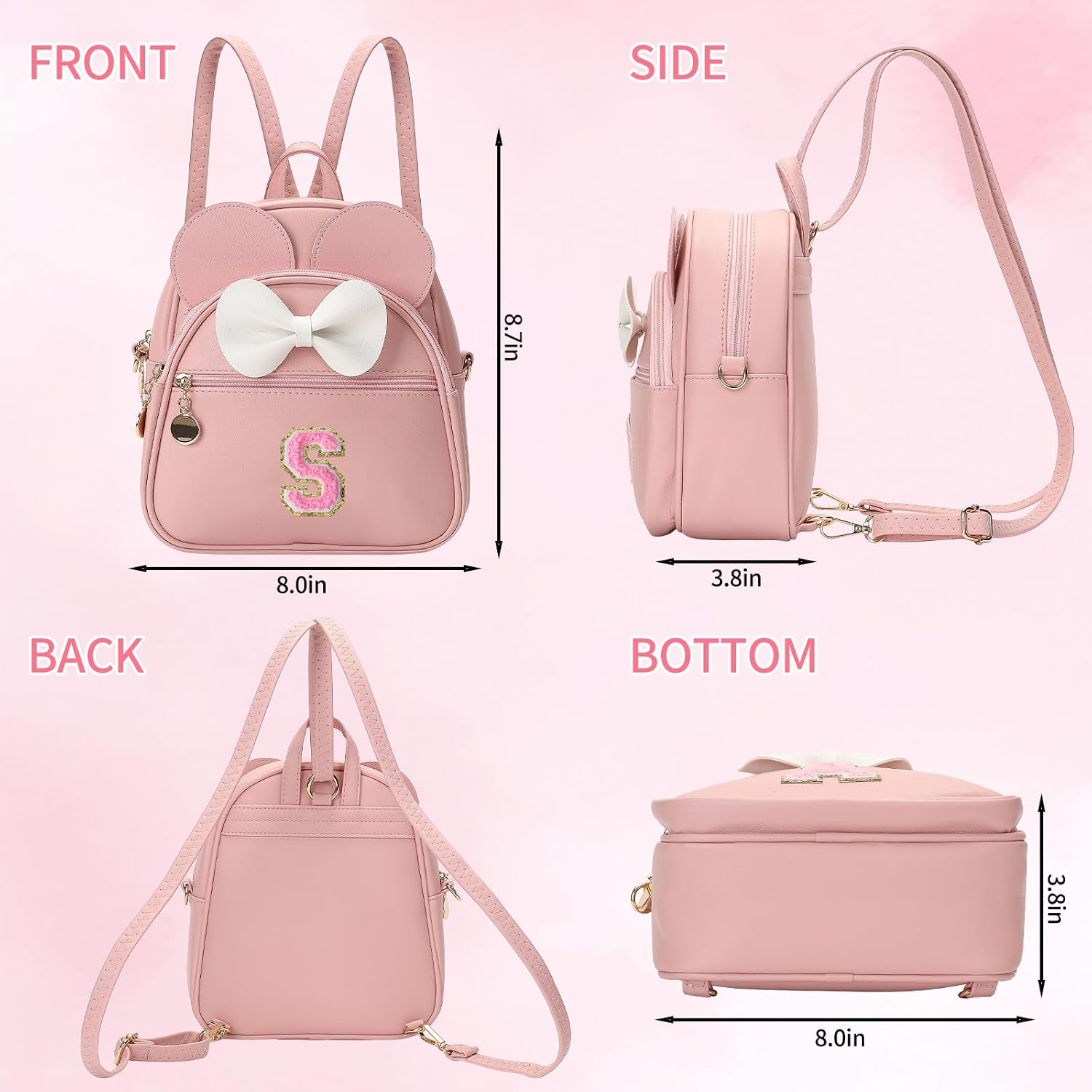 Birthday Gift Toddler Girls Mini Backpack