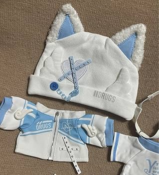 Amazon.co.jp: ぬいぐるみ服20cm 着せ替えぬい服 着ぐるみ 水色