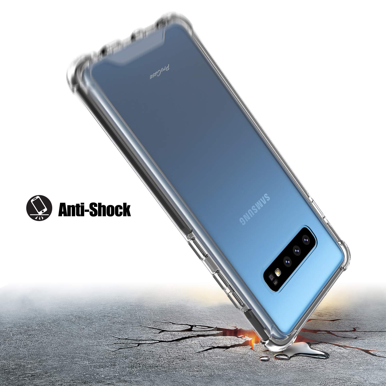 pケース、11pro、GALAXYs10、プロテクト Amazon.com: ProCase Galaxy S10 Case Clear, Slim Hybrid