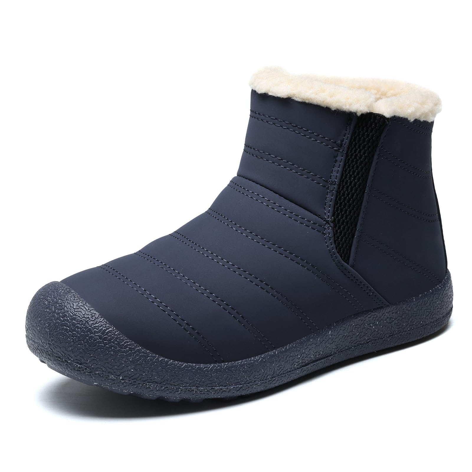 ZEENXIUYA Winter Boots for Women Snow Boot with Comfortable Warm Fur Lined Slip On Ankle Booties Indoor and