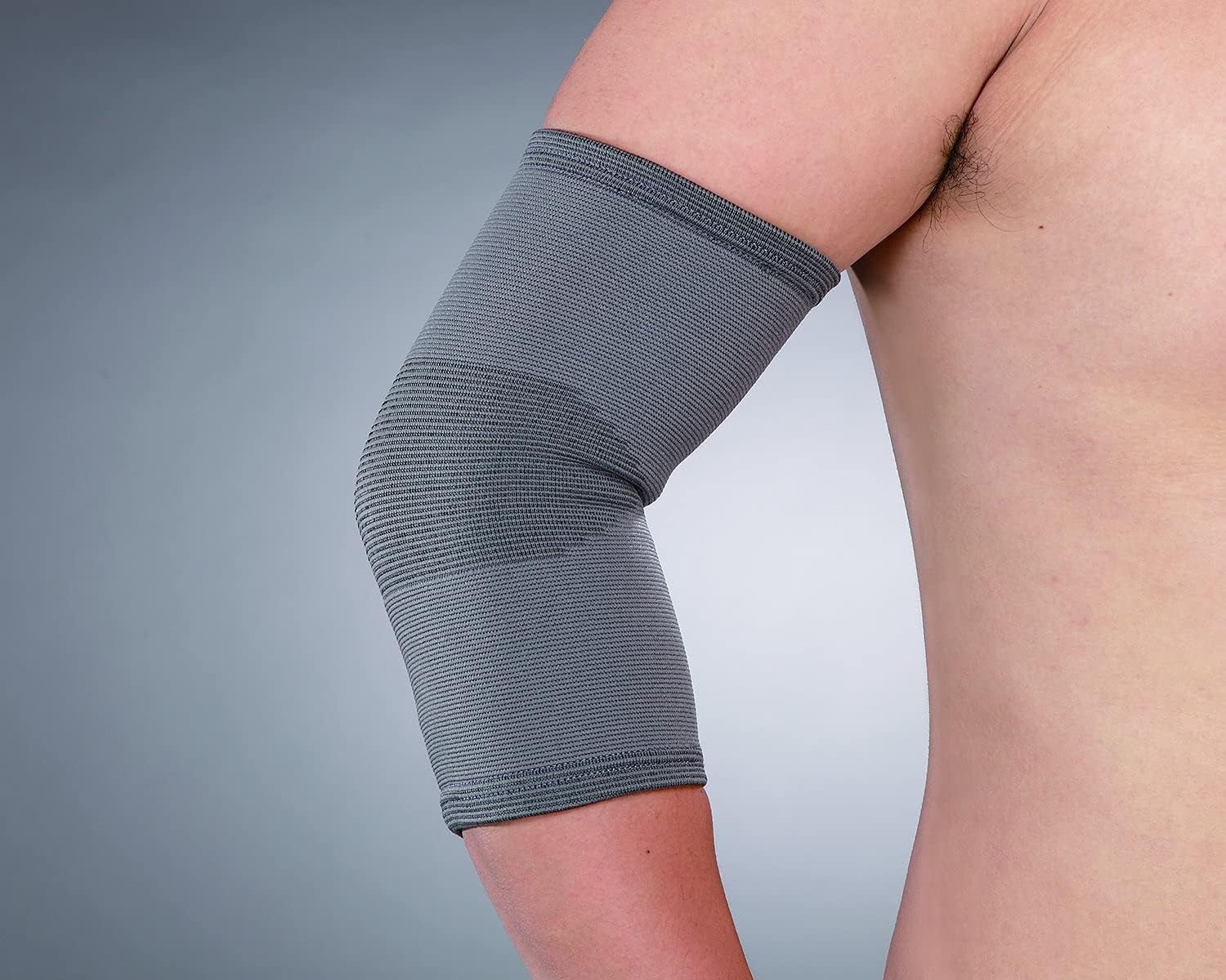 Solace Care Bamboo Charcoal Elbow Support - Arthritis Pain Relief Elbow Sleeve - Athletic Protective Gear - (SIZE: XL) - Image 3