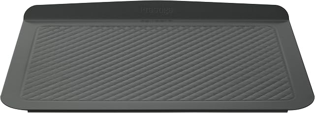 Prestige Inspire Non Stick Baking Sheet - Large Flat Baking Tray, Dishwasher Safe, Durable Carbon Steel Bakeware with Easy Release Cushion Smart Surface, 35.5 x 28 x 2cm