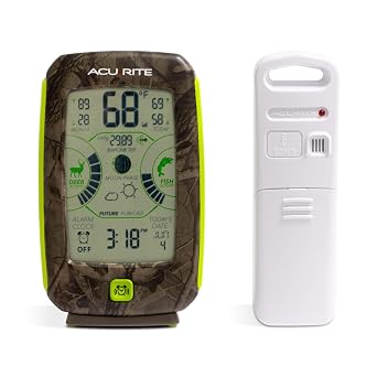 AcuRite 00249 Sportsmans Weather Station with Hunting/Fishing Meter