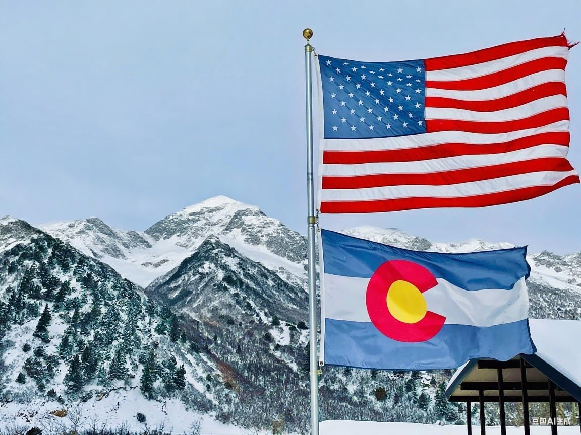 Colorado State Flag 3x5 Ft Deluxe Full Embroidered Premium Polyester Durable CO Outside Flag with Sewn Stripes and Brass Grommets for Indoor/Outdoor - Image 8