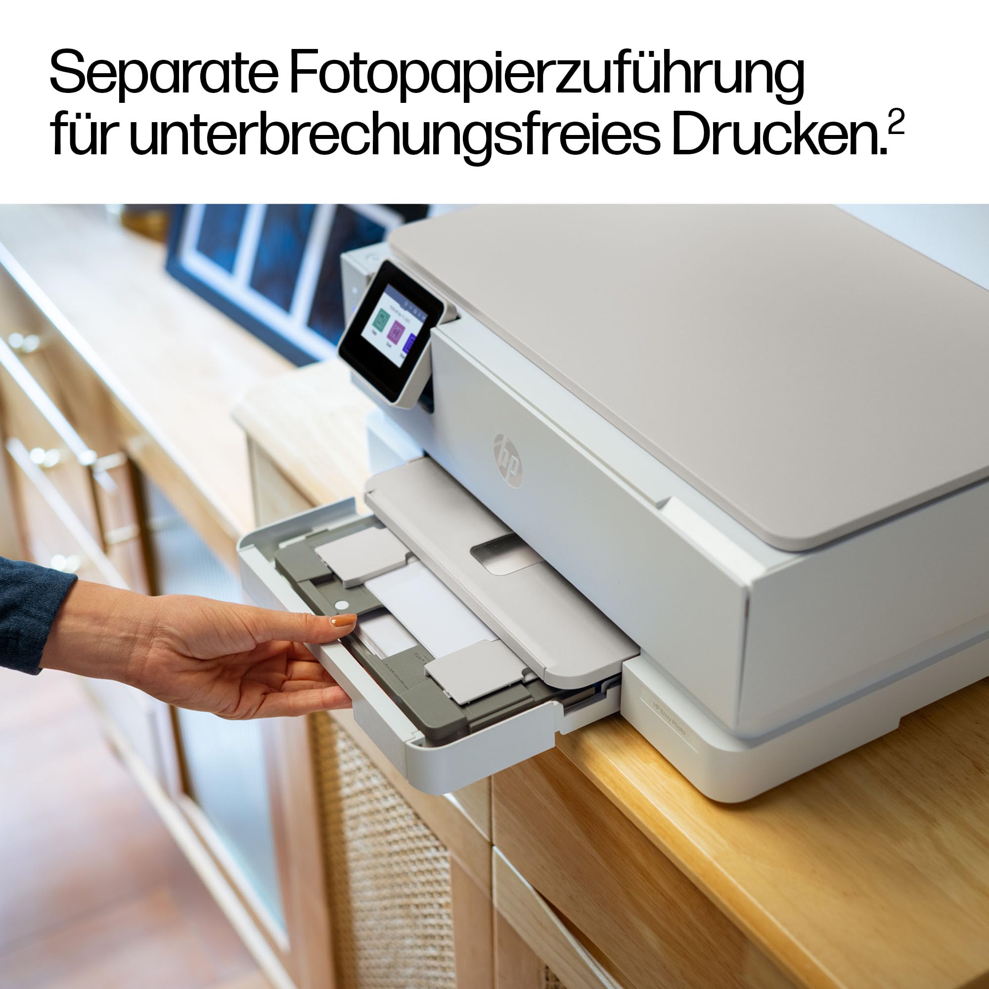HP Envy Photo 7230 Multifunktionsdrucker Tintenstrahldrucker DIN A4 WiFi USB Drucken Scannen Kopieren Fotodruck