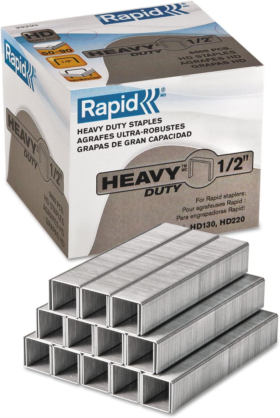 Rapid HeavyDuty Staples, 5000/Box Amazon.ca Office Products