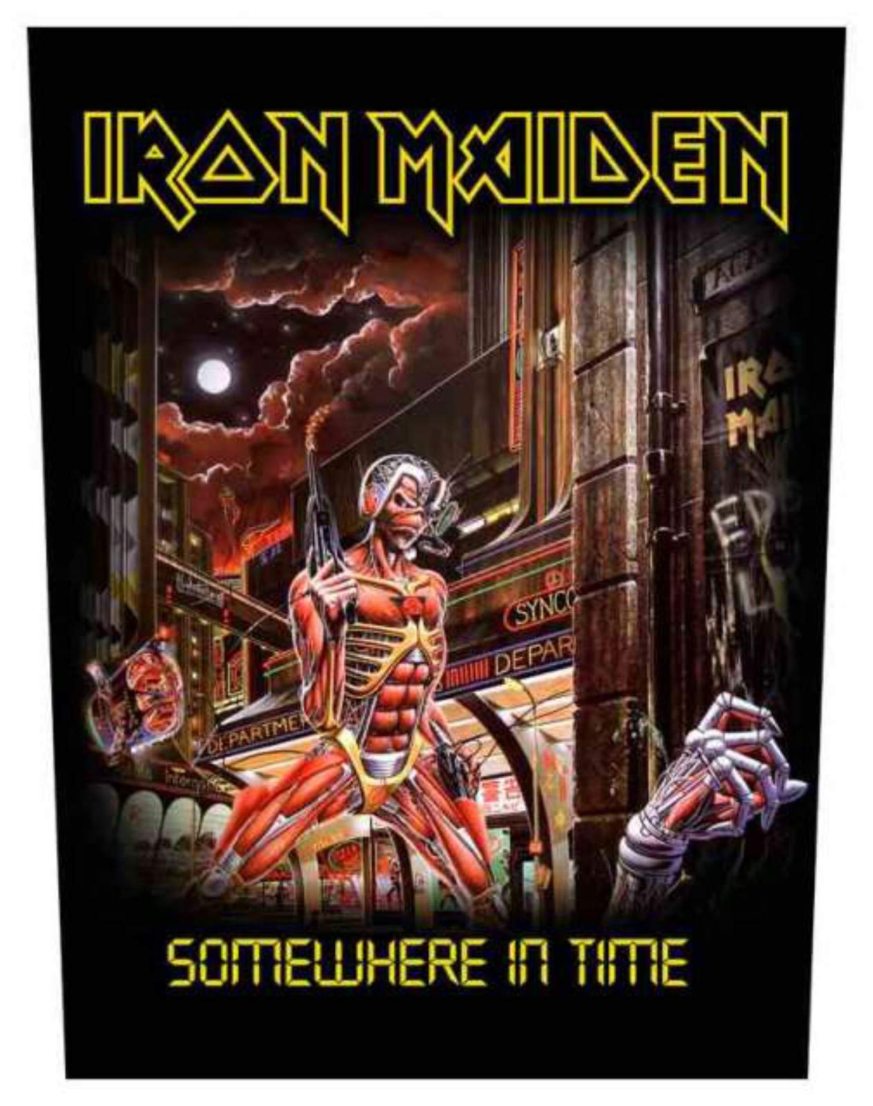 Iron Maiden Somewhere In Time Backpatch