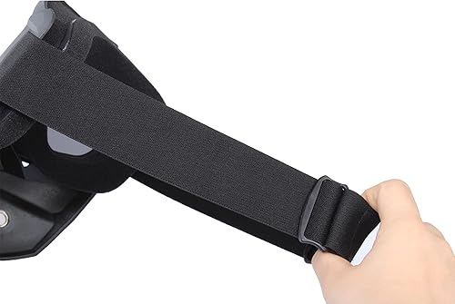 Miniatura 6 de CROSSBODY Máscara de paintball anti niebla, gafas de equitación para casco de motocicleta, gafas con máscara facial extraíble, gafas de motocross