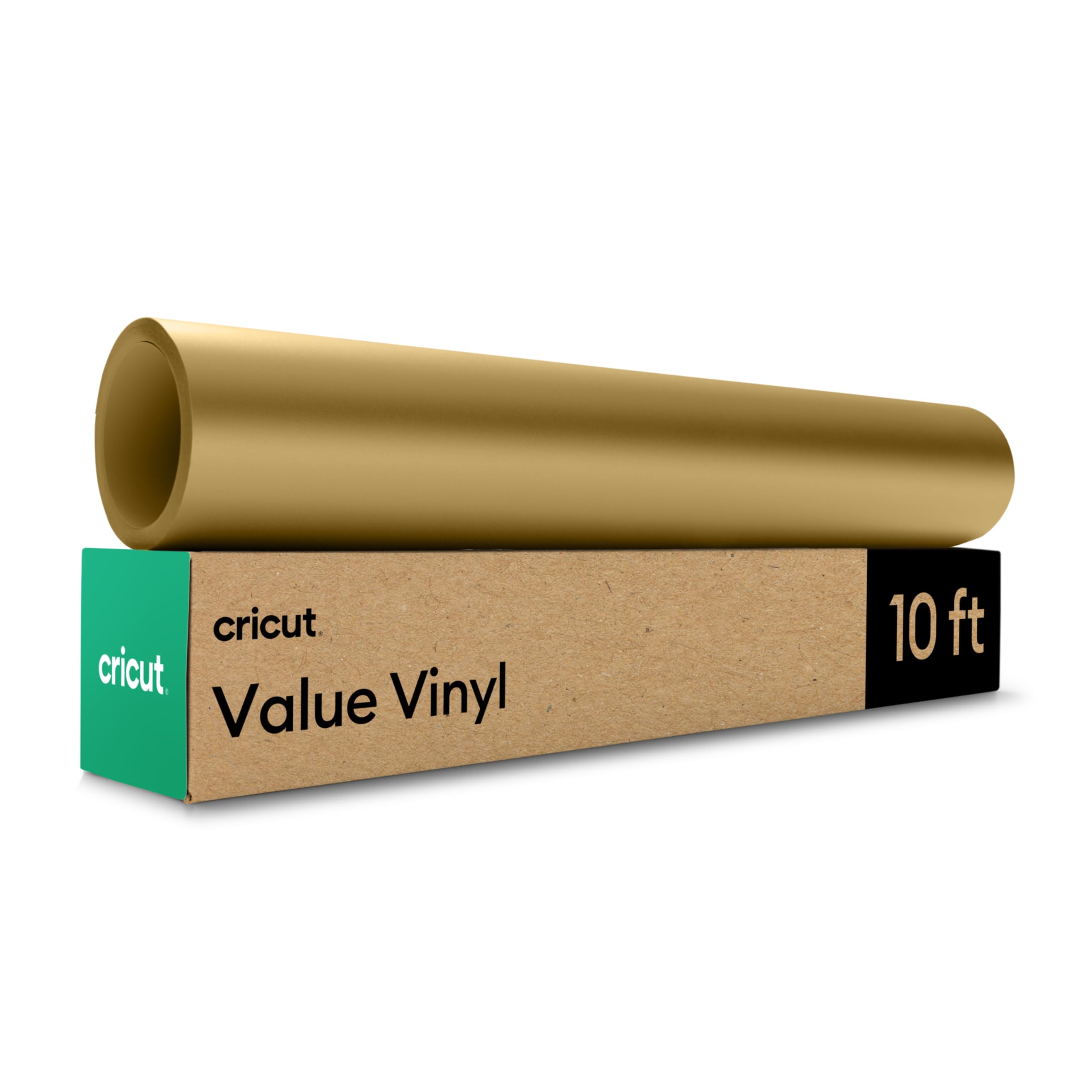 Cricut Value Vinyl - Matowy, Złoty - 30,5 cm x 304,8 cm