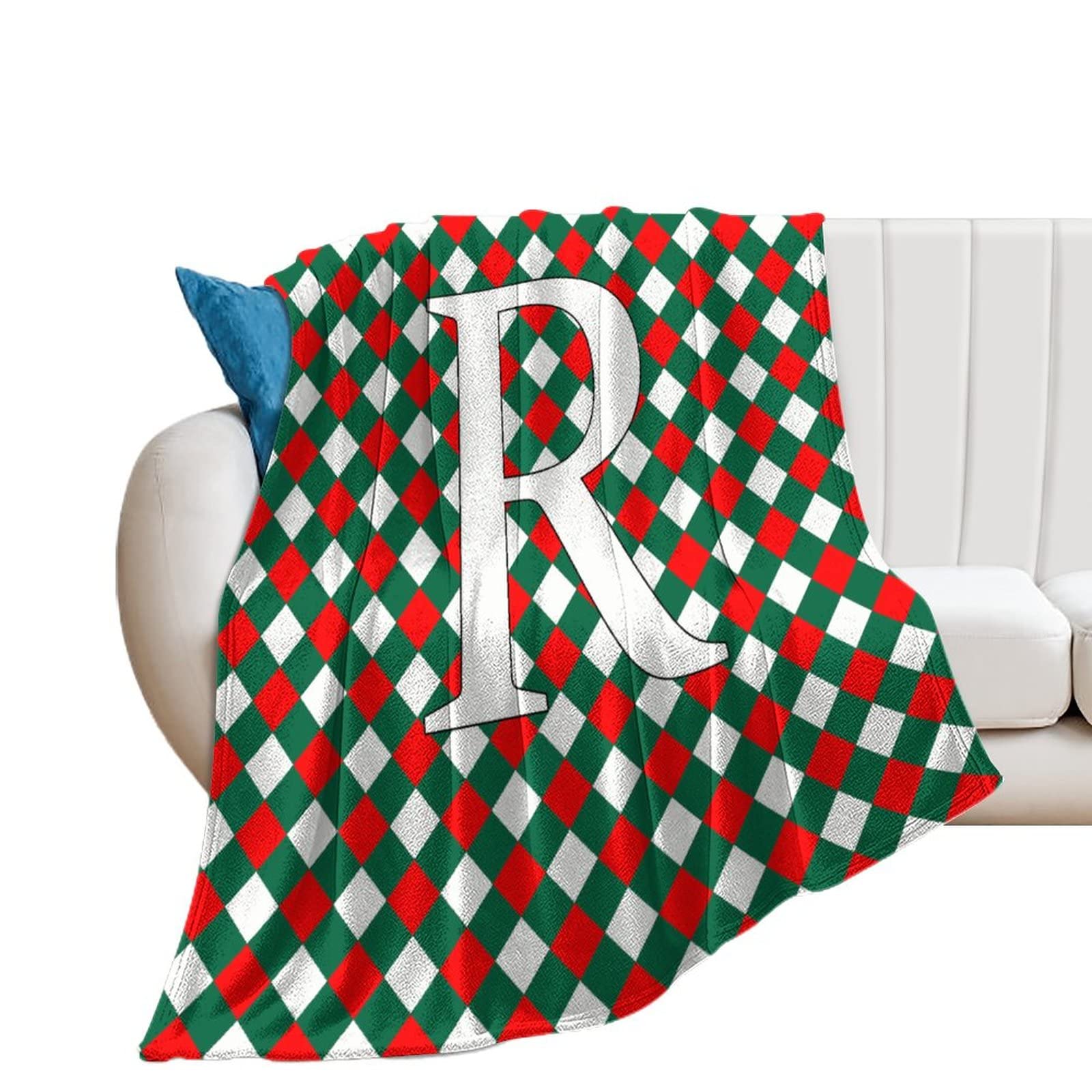 Couverture en flanelle polaire R pour soirées canapé et nuits douillettes