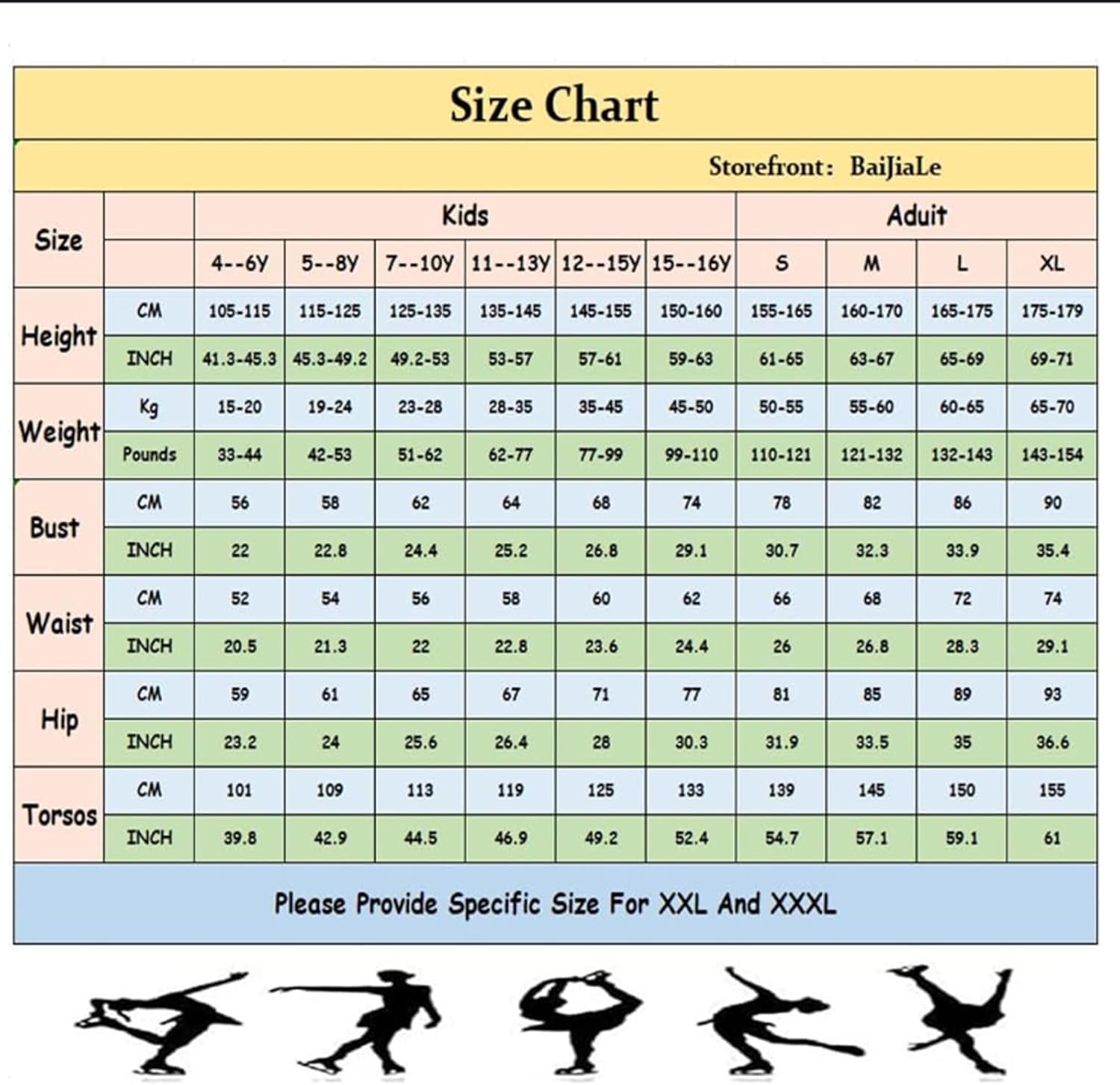 Figure Skating Dancing Clothing Girls' Artistic Ice Skate Performance Dancewear High Collar Rhythmic Training Skirt