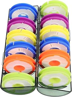 BESPORTBLE Estojos Para Carretel De Pesca Equipamento Policarbonato Ferramenta Enrolador De Dupla Camada Suporte De Armazenamento De Roda De Pesca Caixa Principal Equipamento De Pesca