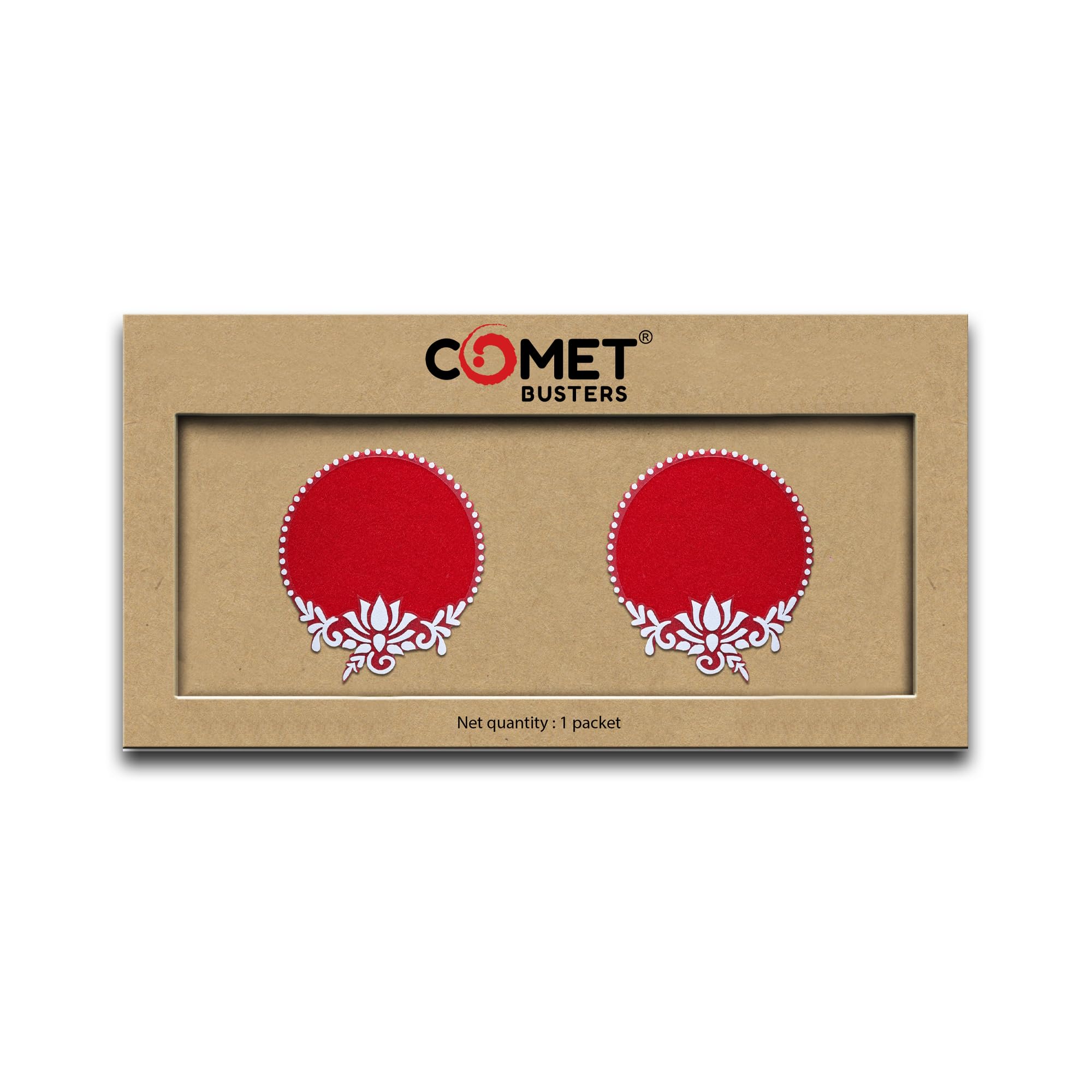 Comet Busters Traditional Bengali Round Alta Lotus Hand Kolka | 45mm Hand Decoration for Women & Girls | Wedding, Durga Puja (CLKOLKA013)-picture-49
