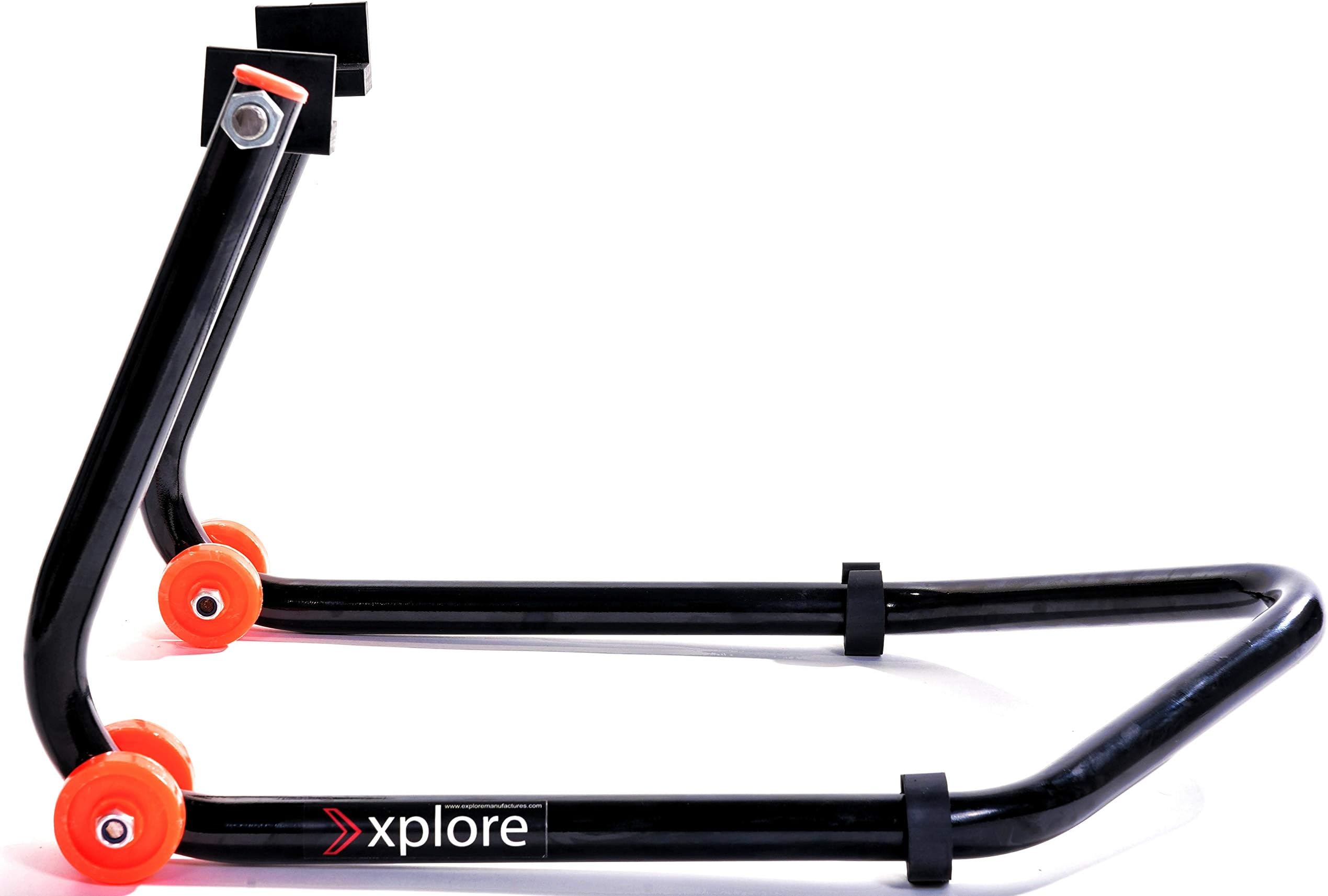 Xplore Rear Paddock Stand with Swing Arm Rest (Red) Amazon.in Car