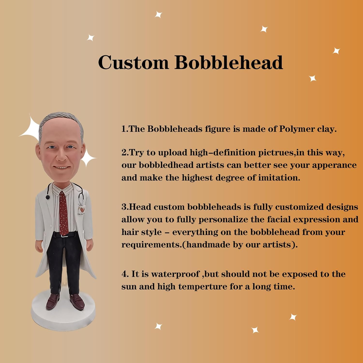 Personalized Gifts,Custom Doctor bobblehead,Therapist bobbleheads,Engraved bobblehead,New Doctor Graduation Gift