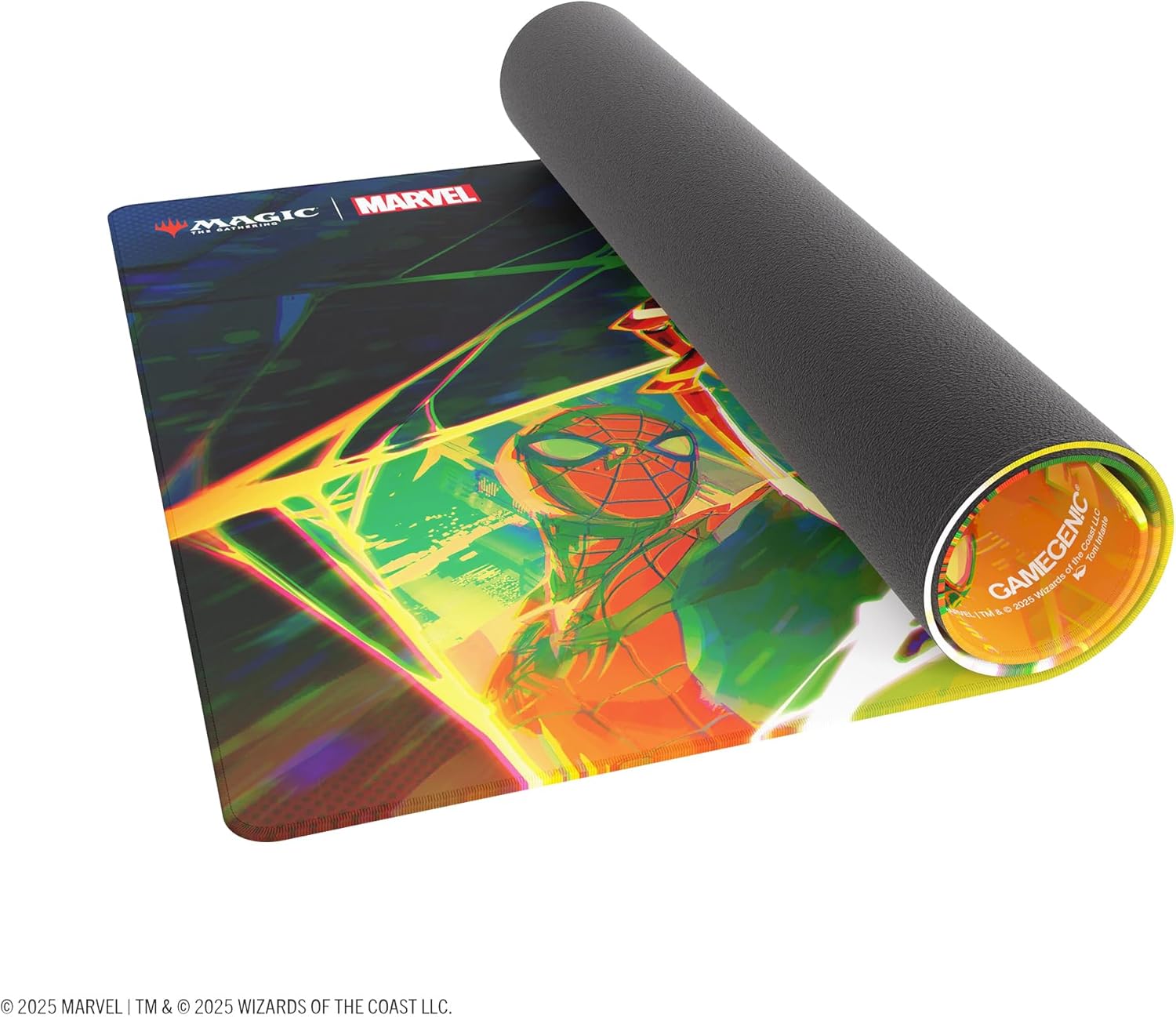 Gamegenic Magic: The Gathering Marvel’s Spider-Man Spider Prime PLAYMAT - Premium 61x35cm Game Mat with Cushioning, Anti-Slip Back & Flat Stitching, Official MTG Accessory
