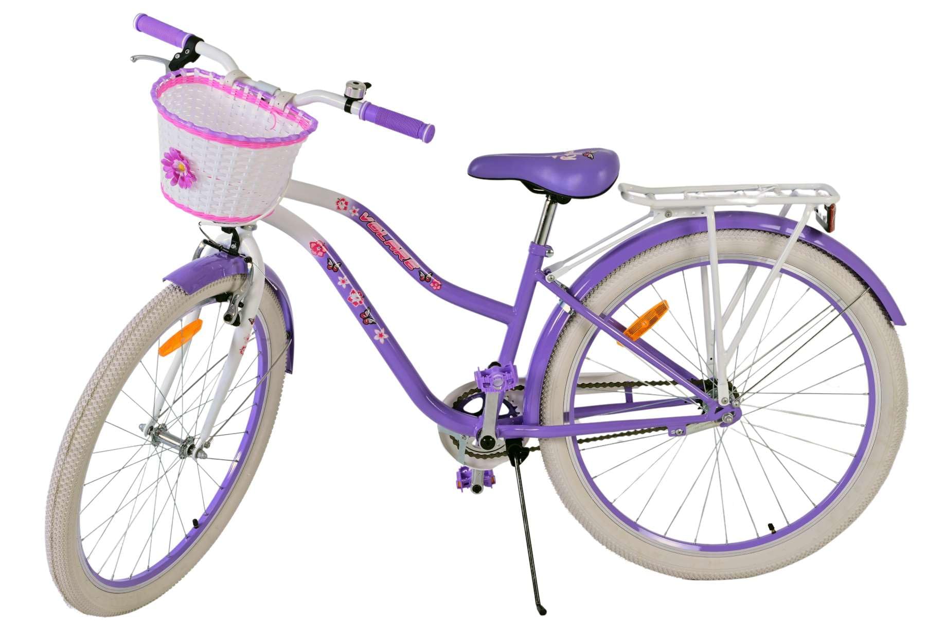 Volare Lovely Kinderfahrrad - Mädchen - 26 Zoll - Lila