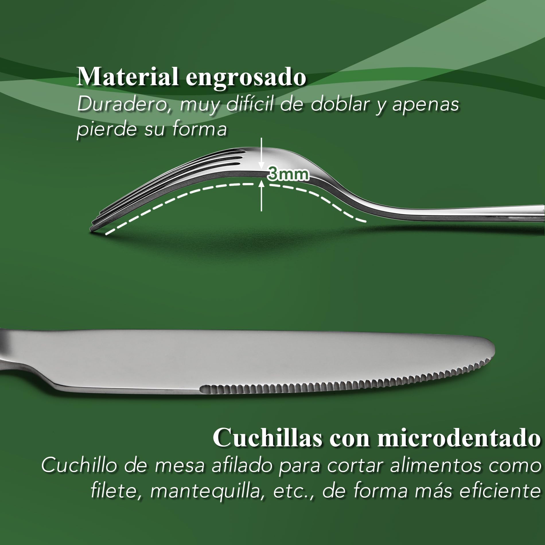 Cuberterias completas 12 personas, EIUBUIE 60 piezas juego de cubiertos | cuberteria clásica, cubiertos acero inoxidable, pulido espejo, apto para lavavajillas, cuchillo cuchara tenedor, Haus/party