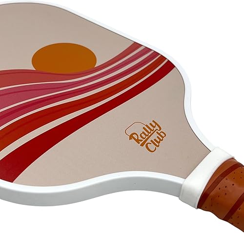 Miniatura 3 de Rally Club Paletas de pickleball para hombres y mujeres Núcleo compuesto de panal de fibra de carbono Ligero duradero Diseño único elegante para