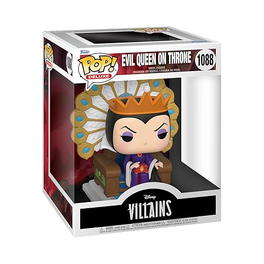 Funko Pop! Deluxe: Villains - Evil Queen On Throne